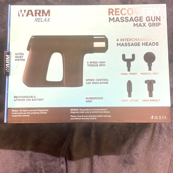 New Warm Relax Recovery Message Gun - Picture 3 of 4